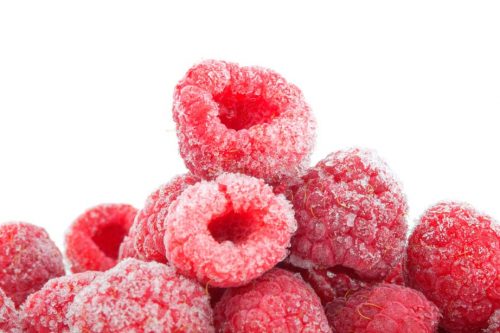 Nudefruit raspberries
